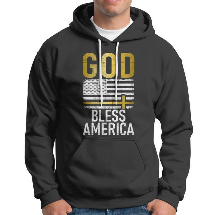 God Bless America Usa 4Th July Independence Gift Hoodie
