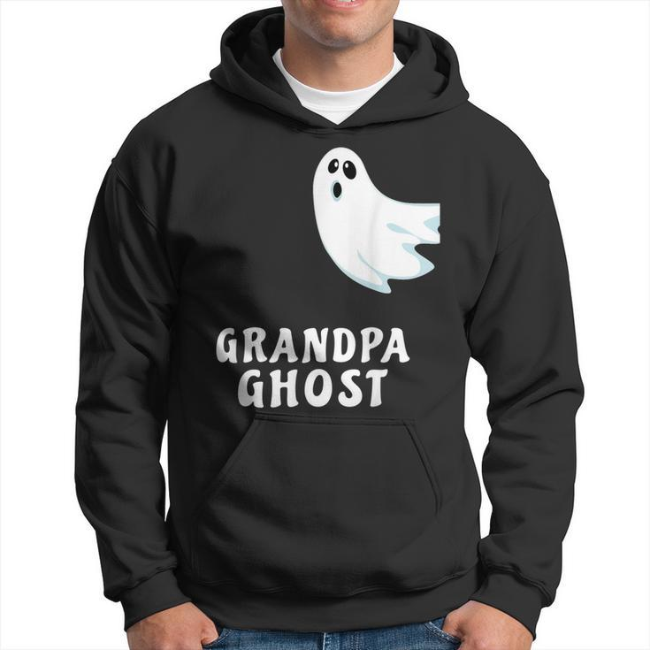 Grandpa Ghost Funny Spooky Halloween Ghost Halloween Dad Hoodie