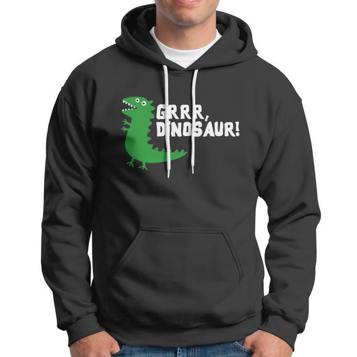 Grrr Mr Dinosaur Hoodie