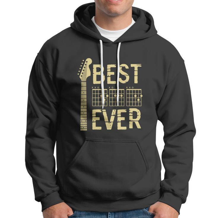 Guitarist Father Best Dad Ever D A D Chord Gifts Guitar Hoodie