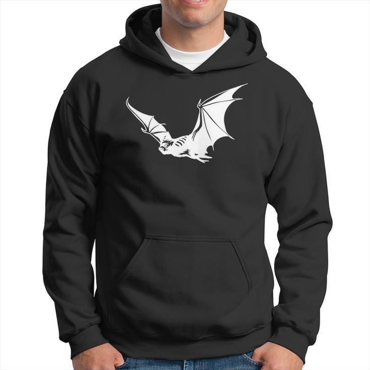 Halloween Bat Flying White Idea Gift For You Men Hoodie Graphic Print Hooded Sweatshirt