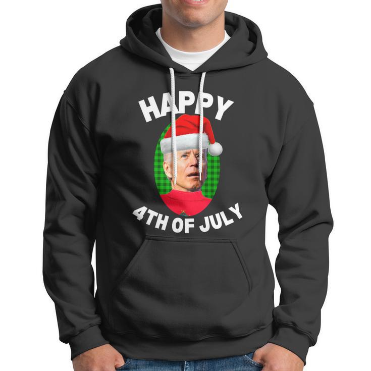 Happy 4Th Of July Funny Christmas Xmas Joe Biden President Gift Hoodie