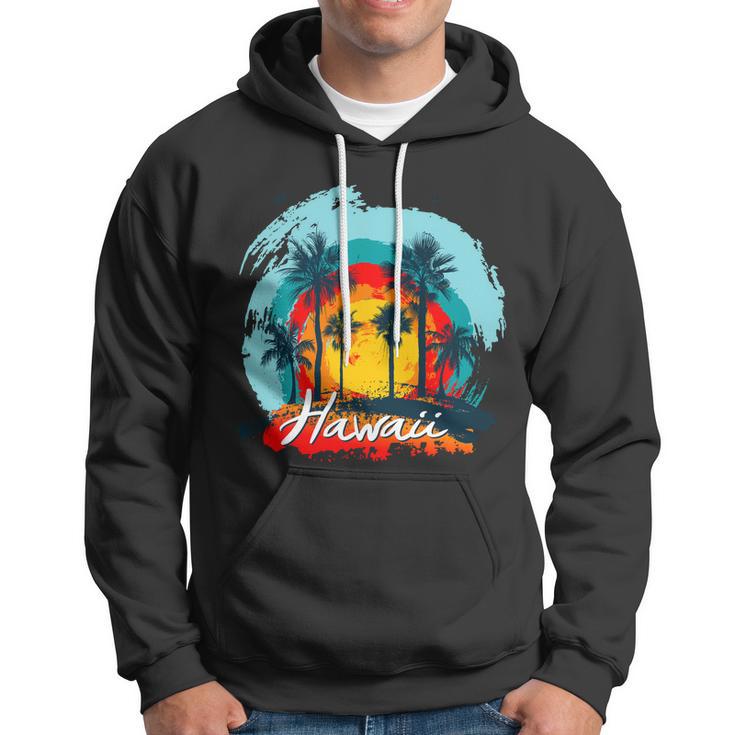 Hawaii Tropical Sunset Hoodie