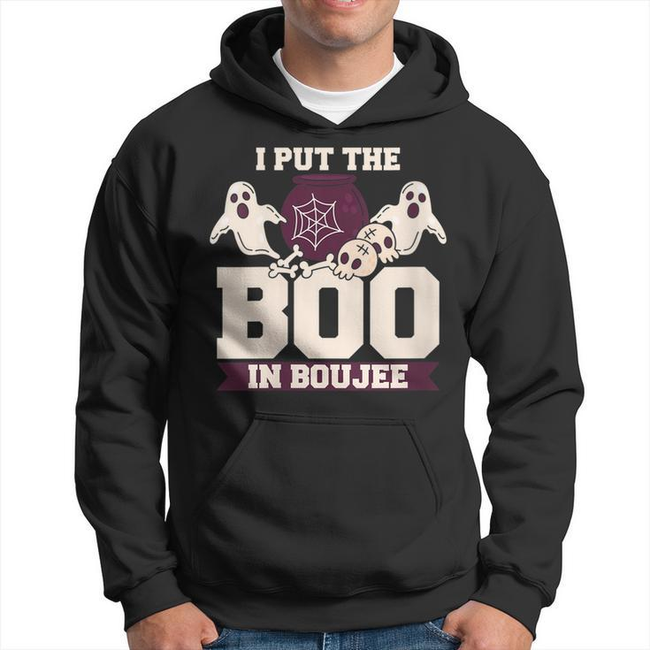 I Put The Boo In Boujee Boo Halloween Party Hoodie