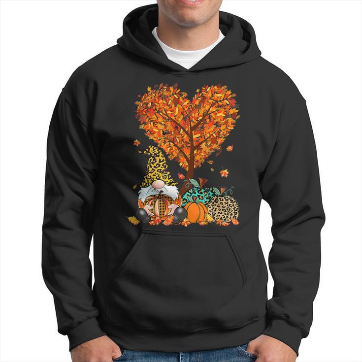 Its Fall Yall Cute Gnomes Pumpkin Autumn Tree Fall Men Hoodie