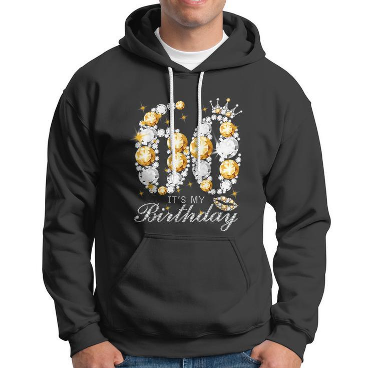 Its My 60Th Birthday Queen 60 Years Old Shoes Crown Diamond Hoodie