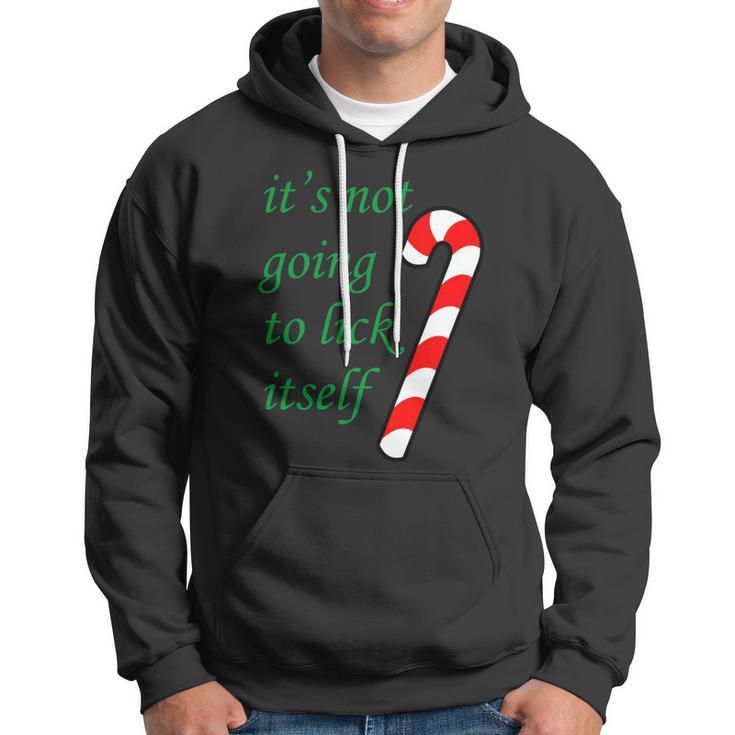 Its Not Going To Lick Itself Funny Naughty Christmas Tshirt Hoodie