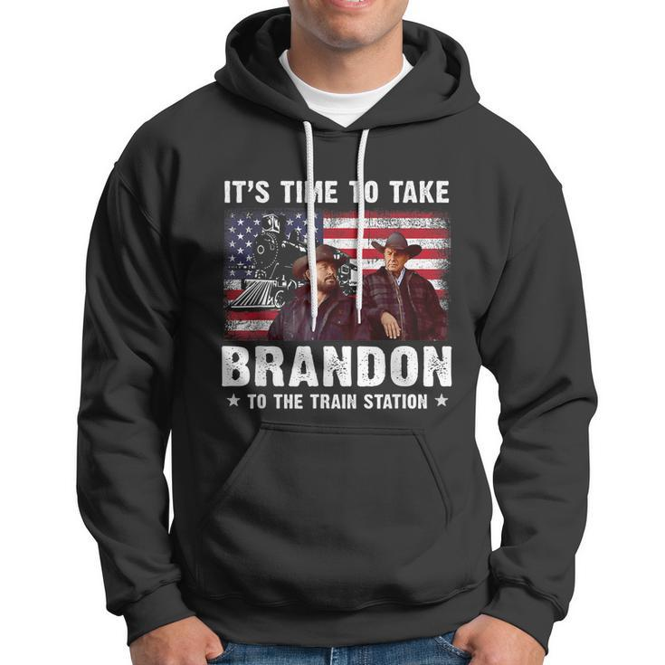 Its Time To Take Brandon To The Train Station V3 Hoodie