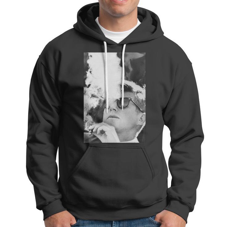 Jfk Smoking With Shades John F Kennedy President Tshirt Hoodie