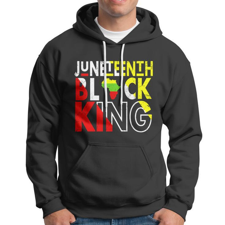 Juneteenth Black King Emancipation Day Melanin Black Pride Gift Hoodie