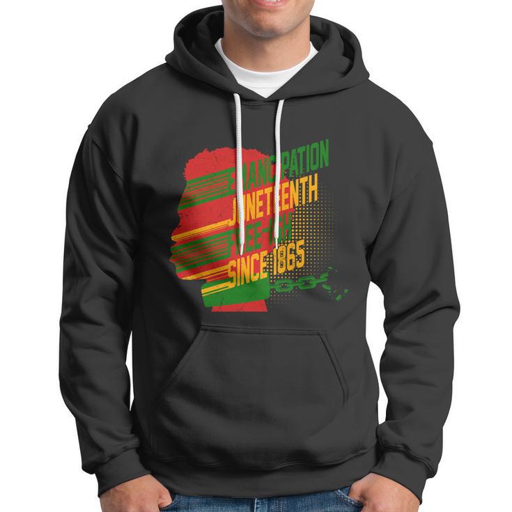 Juneteenth Emancipation Day Vintage Cool Melanin Black Pride Gift V2 Hoodie