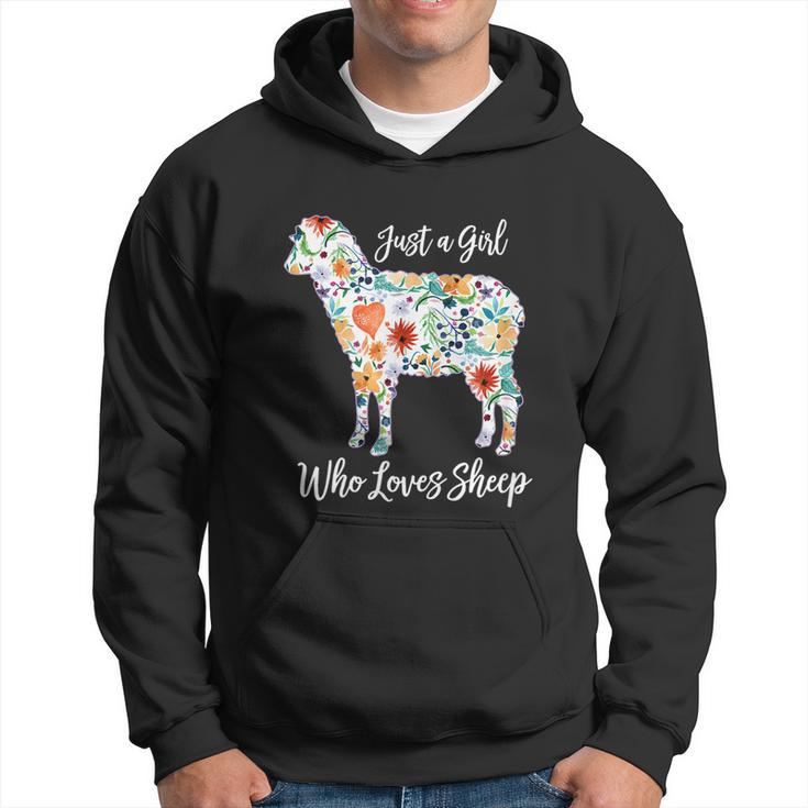 Just A Girl Who Loves Sheep Cute For Women Men Hoodie