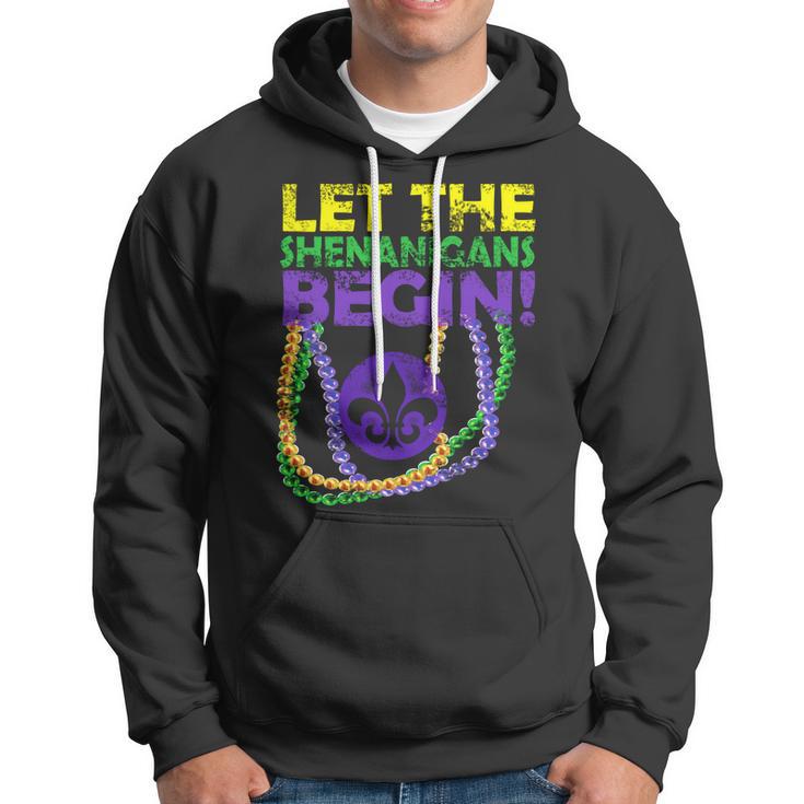 Let Shenanigans Begins Mardi Gras Hoodie