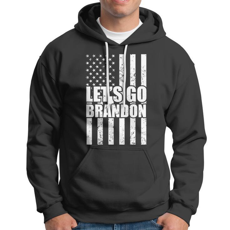 Lets Go Brandon Vintage American Flag Tshirt Hoodie