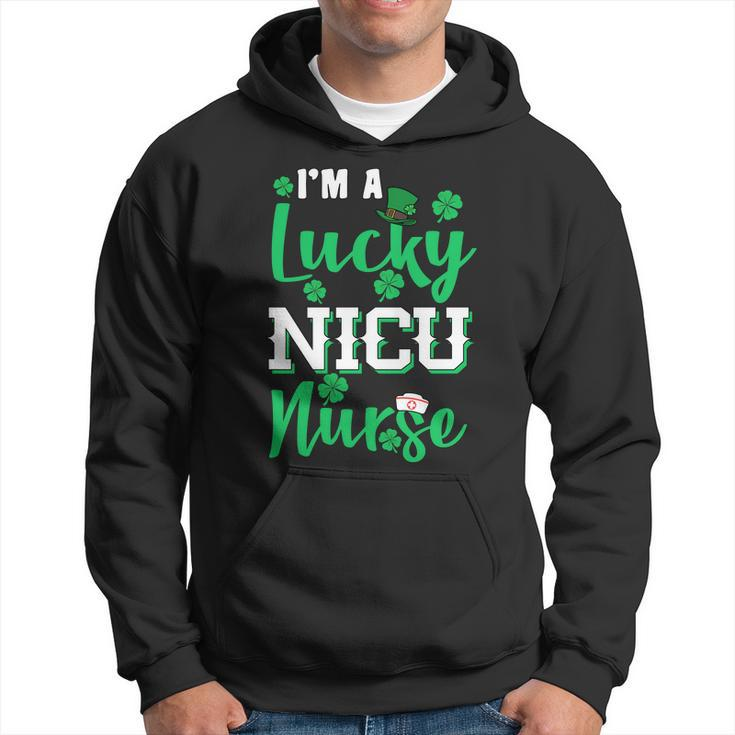 Im A Lucky Nicu Nurse St Patricks Day Men Hoodie
