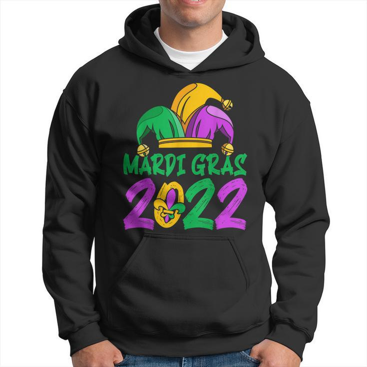 Mardi GrasMardi Gras 2022 Beads Mask Feathers  V3 Men Hoodie Graphic Print Hooded Sweatshirt