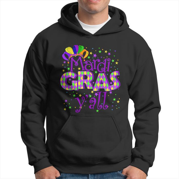 Mardi Gras Yall New Orleans Party T-Shirt Men Hoodie