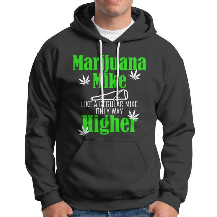 Marijuana Mike Funny Weed 420 Cannabis Hoodie