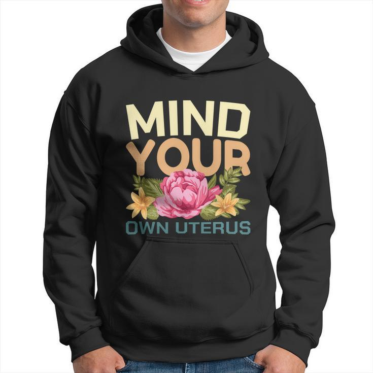 Mind Your Own Uterus V5 Hoodie