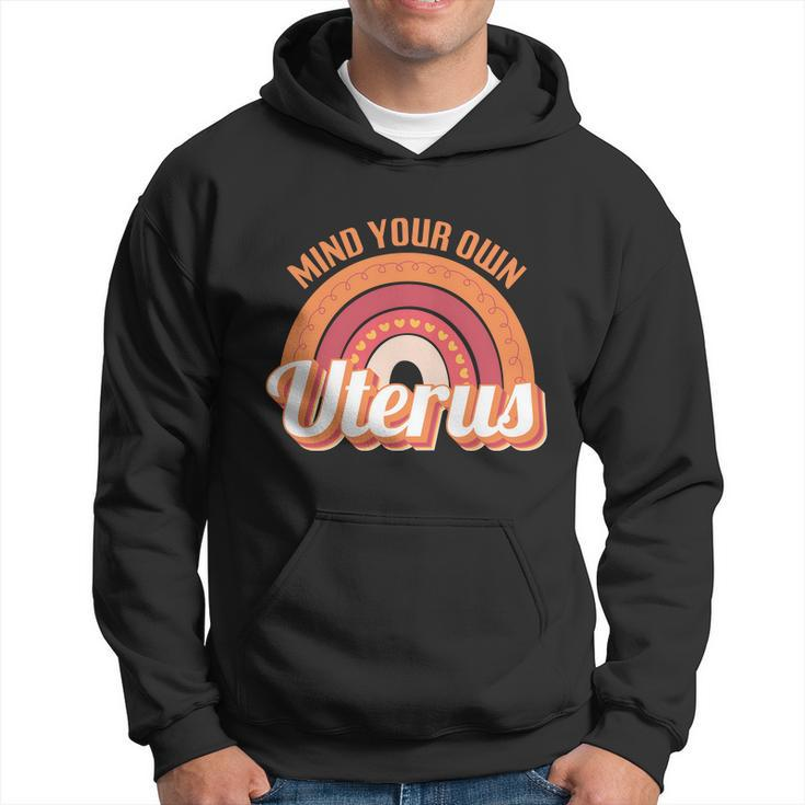 Mind Your Own Uterus V8 Hoodie