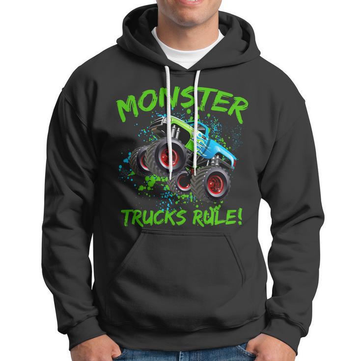 Monster Trucks Rule Tshirt Hoodie