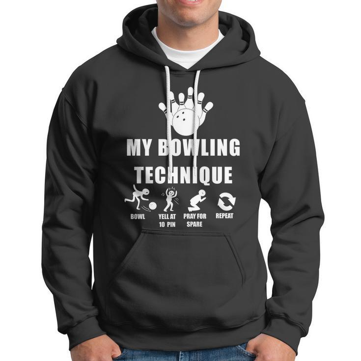 My Bowling Technique Hoodie