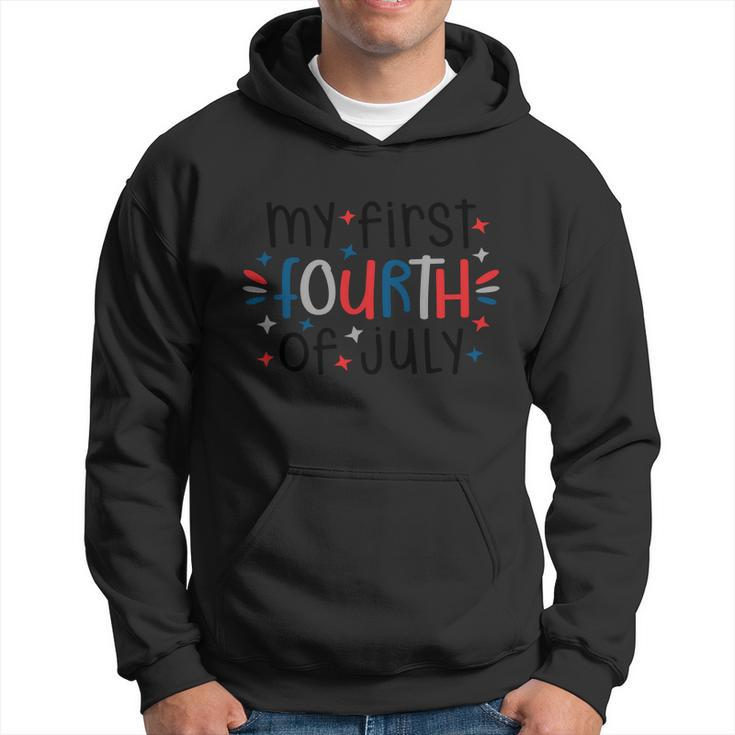 My First Fourth Of July Proud American Hoodie
