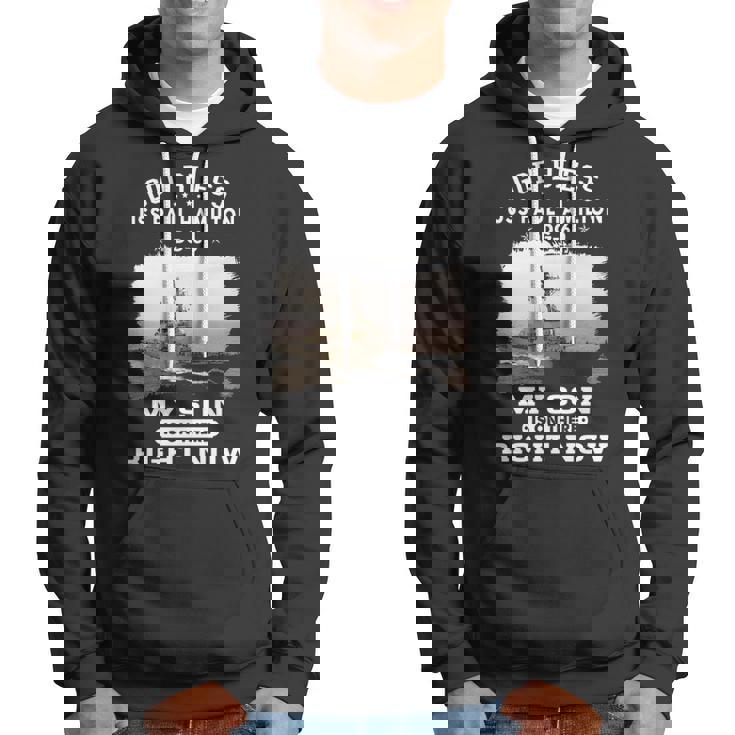 My Son Is On Uss Paul Hamilton Ddg Hoodie