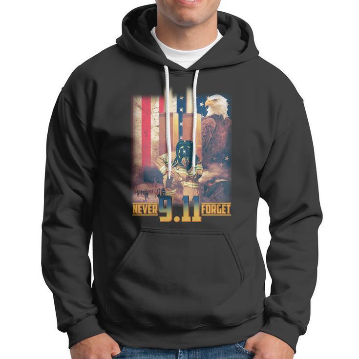 Never Forget 9 11 September 11 Memorial New York City Firefighter Tshirt Hoodie