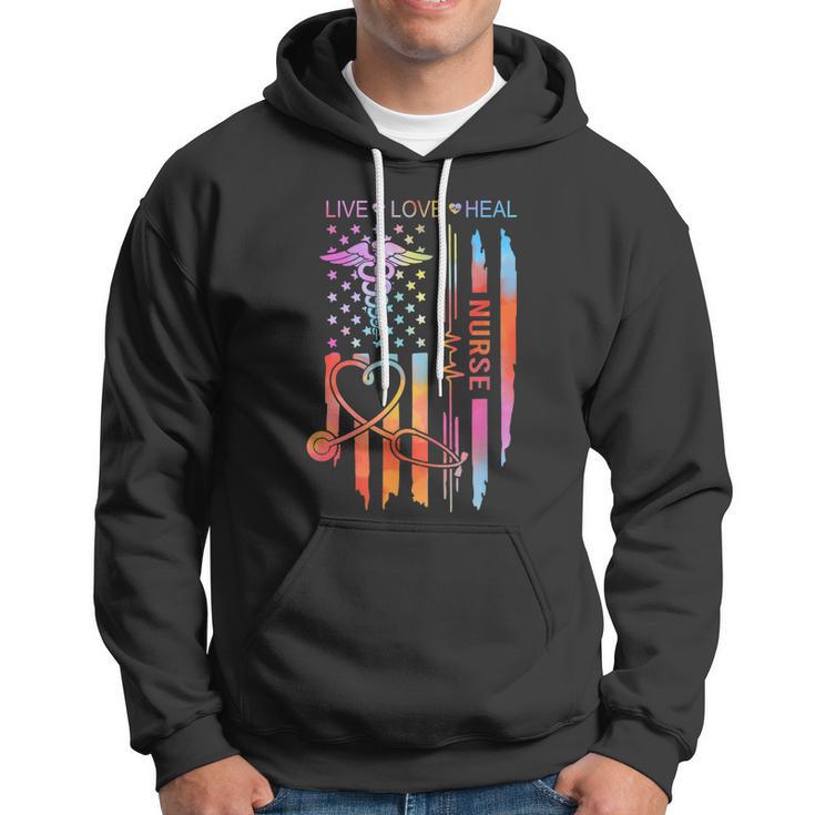 Nurse Graduation Nurse Week Nurse Us Flag Nurse Day Hoodie