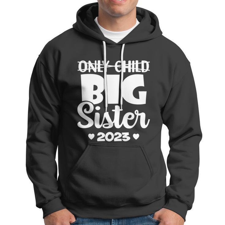 Only Child Expires 2023 Promoted To Big Sister Announcement Hoodie