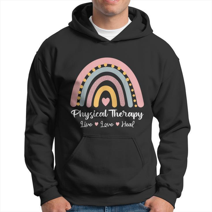 Physical Therapy Pediatric Therapist Pt Month Rainbow Cute Men Hoodie