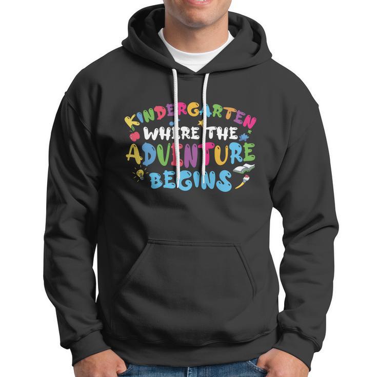 Prek Where The Adventure Begins Premium Plus Size Shirt For Studenteacher Unisex Hoodie