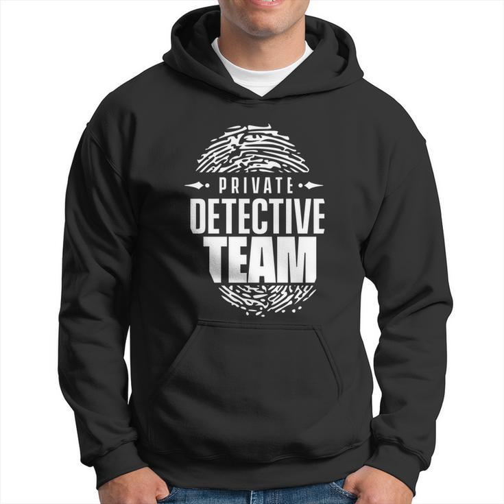 Private Detective Team Spy Investigator Observation Cute Gift Hoodie