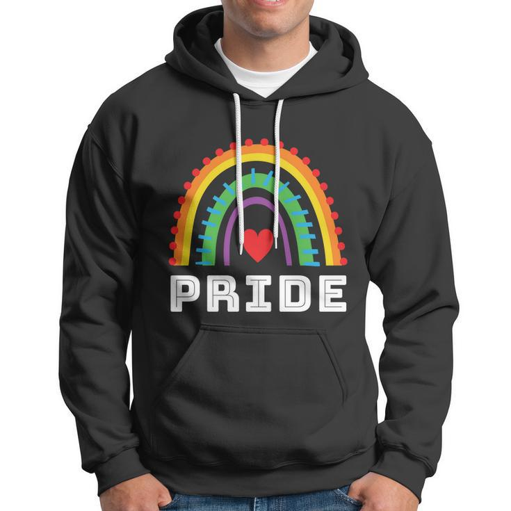 Rainbow Lgbtq Heart Pride Month Lbgt Hoodie