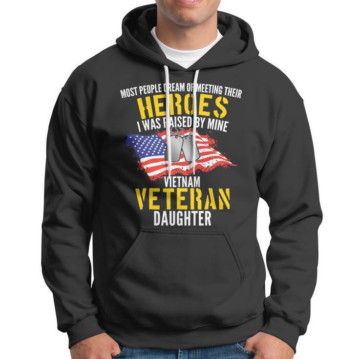 Raised By My Hero Proud Vietnam Veterans Daughter Tshirt Hoodie