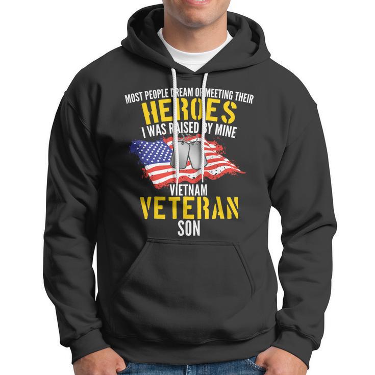 Raised By My Hero Proud Vietnam Veterans Son Tshirt Hoodie