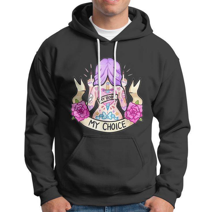 Retro 1973 Pro Roe Pro Choice Feminist Womenss Rights Hoodie