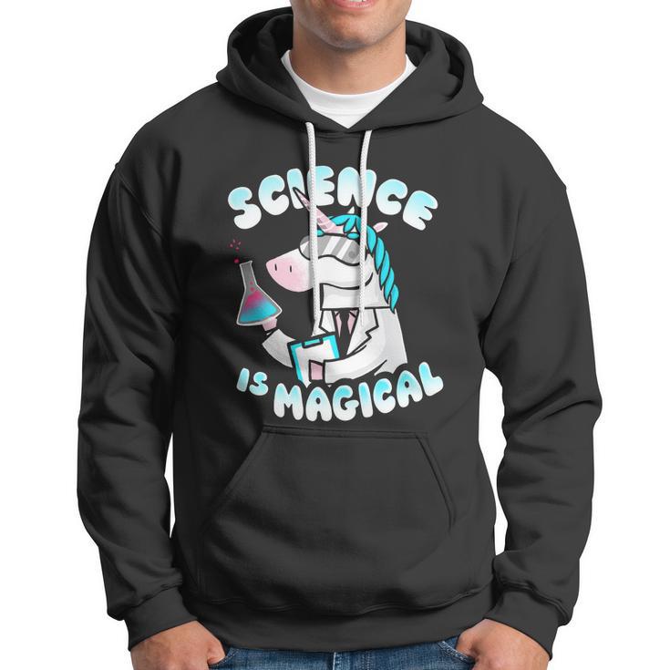 Science Is Magical Lab Unicorn Funny Hoodie