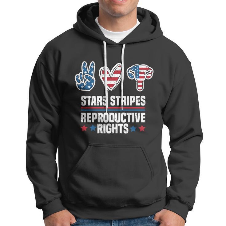 Stars Stripes And Reproductive Rights 4Th Of July Equal Rights Gift Hoodie