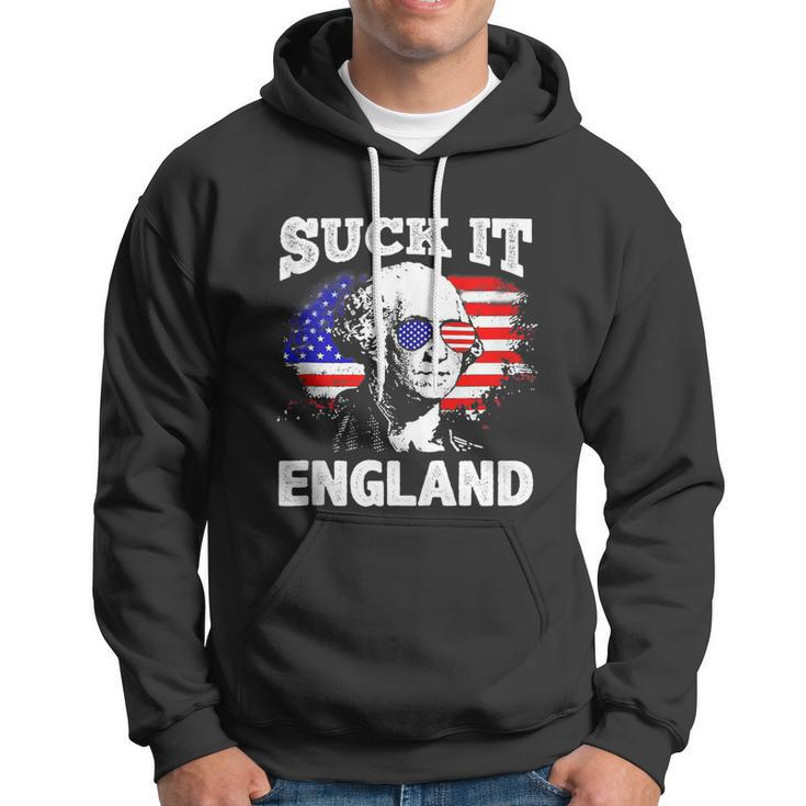 Suck It England Funny 4Th Of July Flag Patriotic Hoodie
