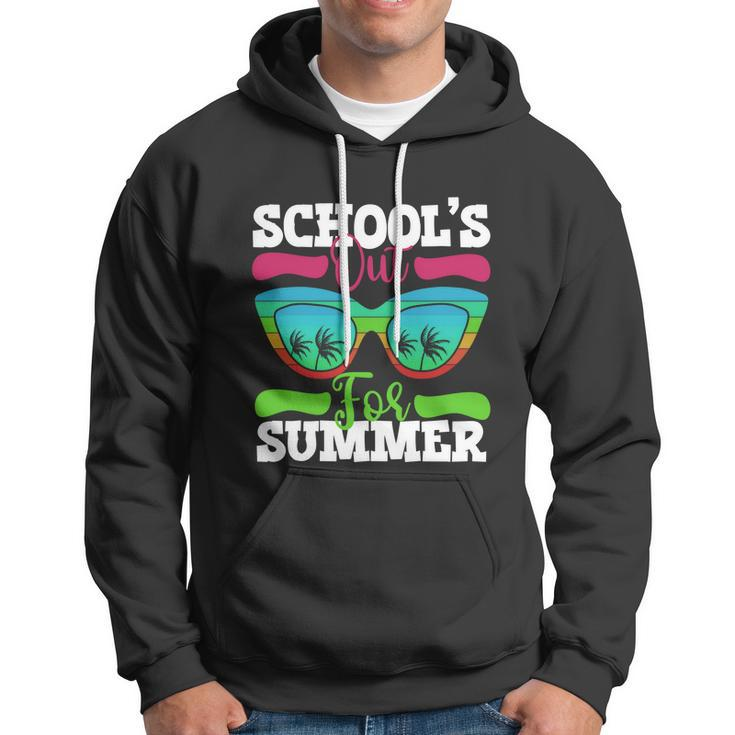Summer Break 2022 Retro Summer Break Schools Out For Summer Cool Gift Hoodie