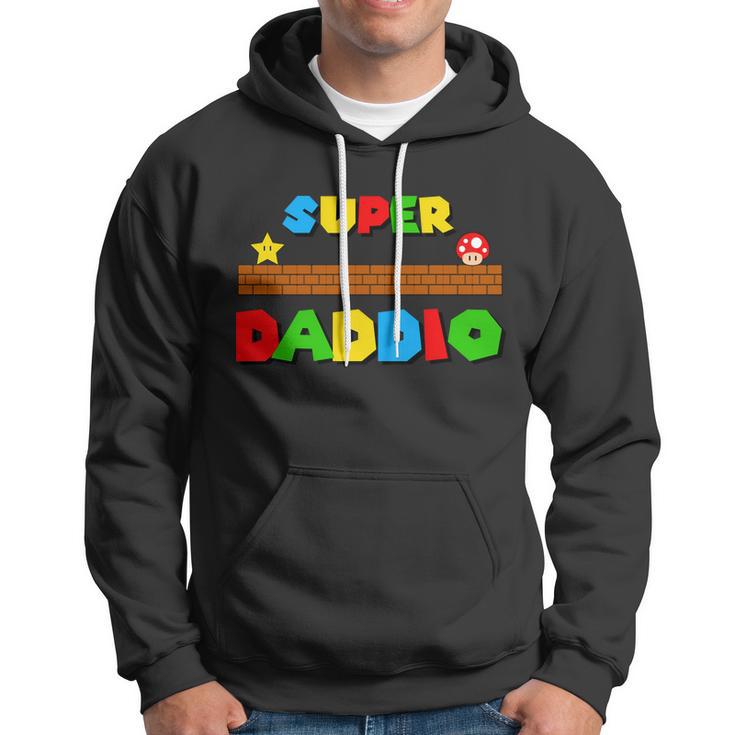 Super Daddio Retro Video Game Tshirt Hoodie