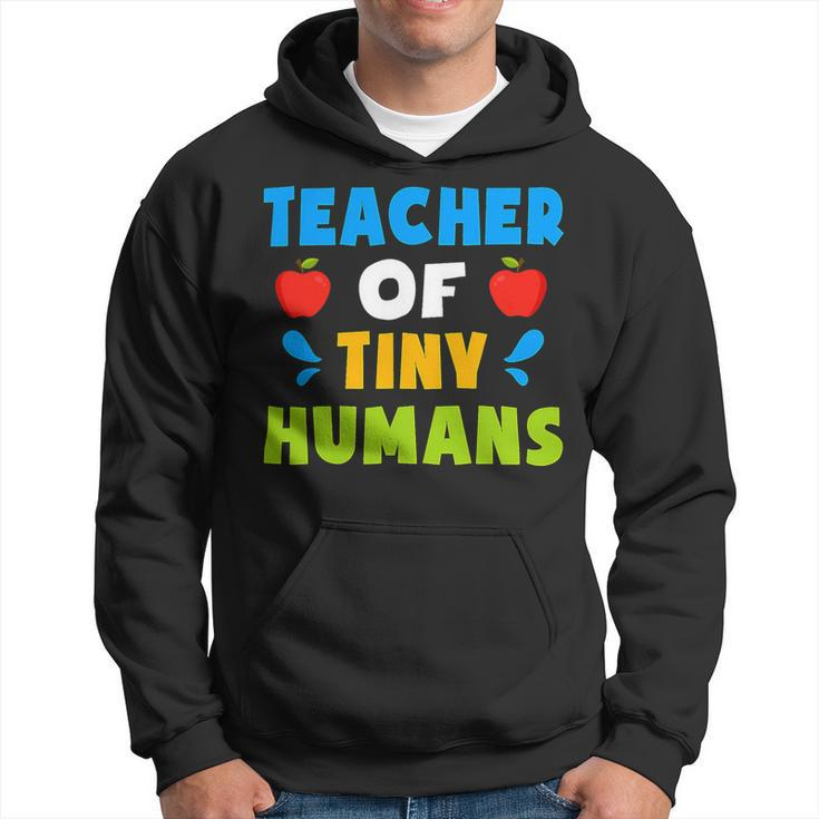 Teacher Of Tiny Humans Shirt Teacher Appreciation Day Cute Hoodie