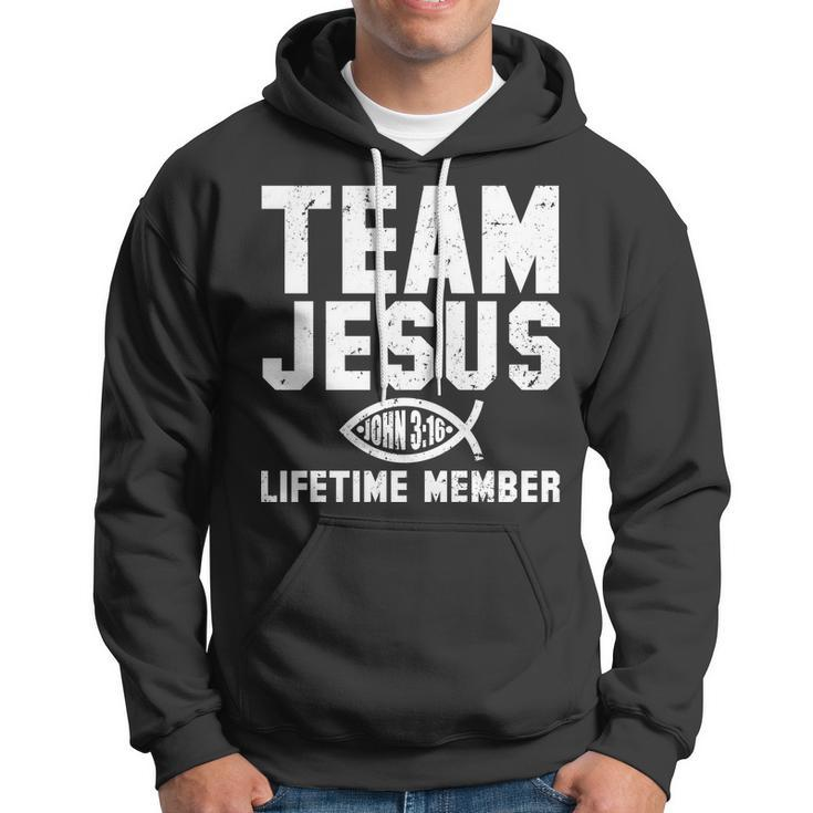 Team Jesus Lifetime Member John 316 Tshirt Hoodie