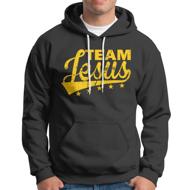 Team Jesus Vintage Christian Tshirt Hoodie
