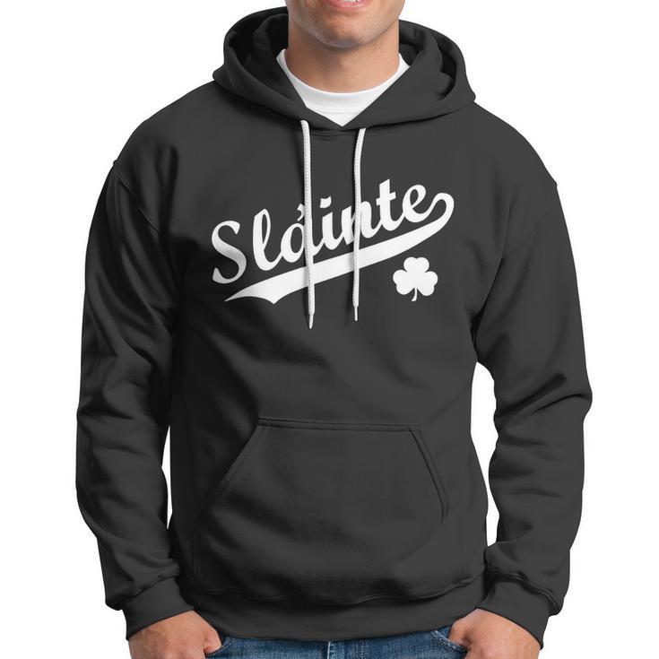 Team Slainte Irish Clover St Patricks Day Hoodie