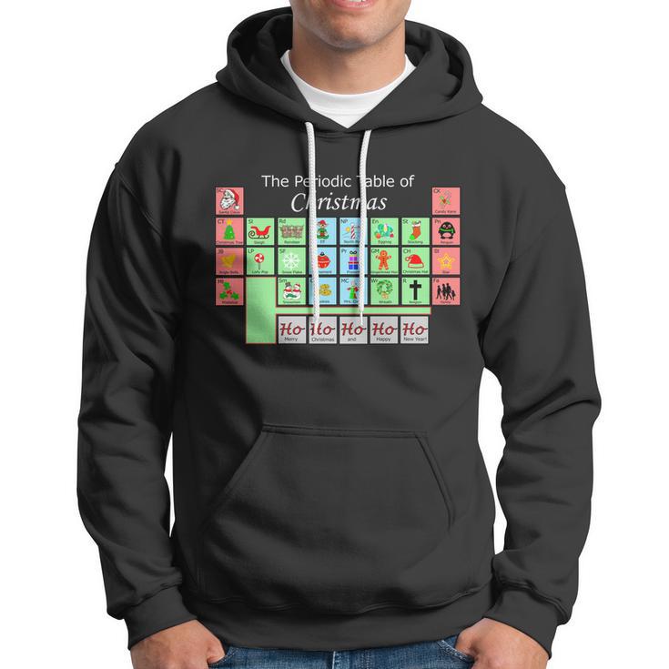 The Periodic Table Of Christmas Elements Tshirt Hoodie