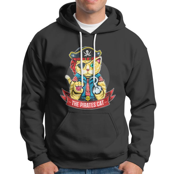 The Pirates Cat Fourth Of July American Independence Day Graphic Plus Size Shirt Hoodie