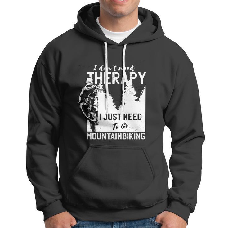 Therapy Mountain Biking Tshirt Hoodie